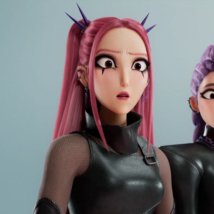 Mira from KPop Demon Hunters in an emotional moment