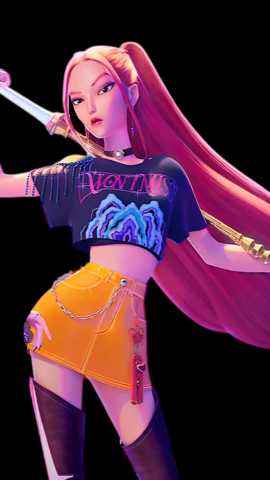Mira from KPop Demon Hunters, member of HUNTR/X